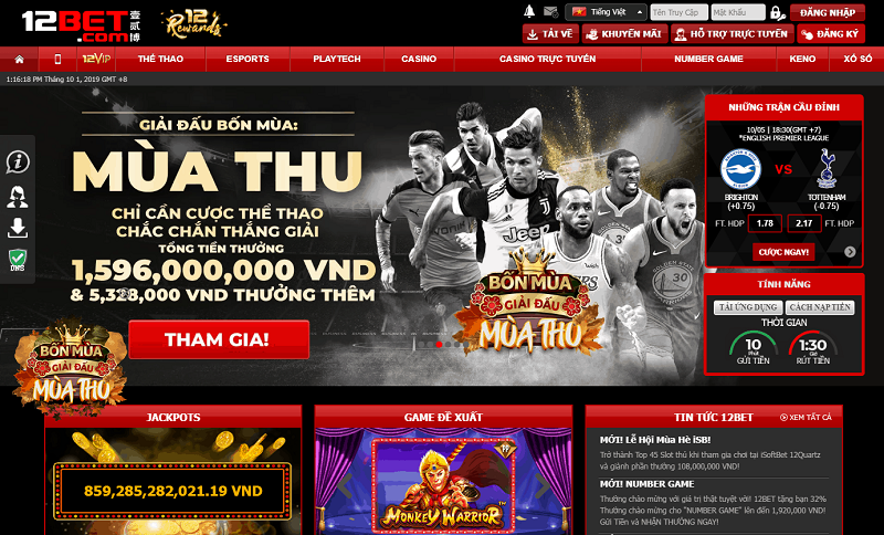 Bí quyết giành chiến thắng trong các slots game của các cao thủ tại nhà cái 12bet