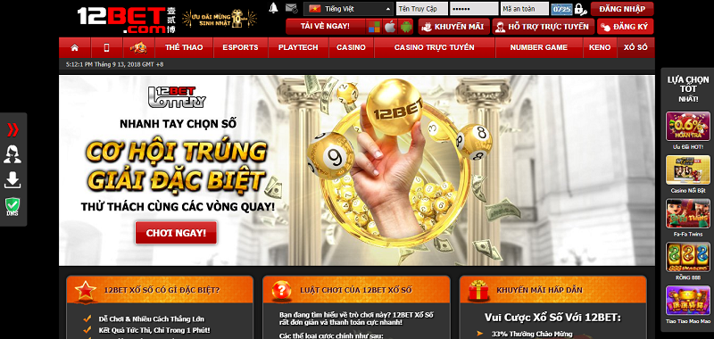 Những nguyên tắc chơi Xổ số tại nhà cái 12bet mà người chơi nên biết