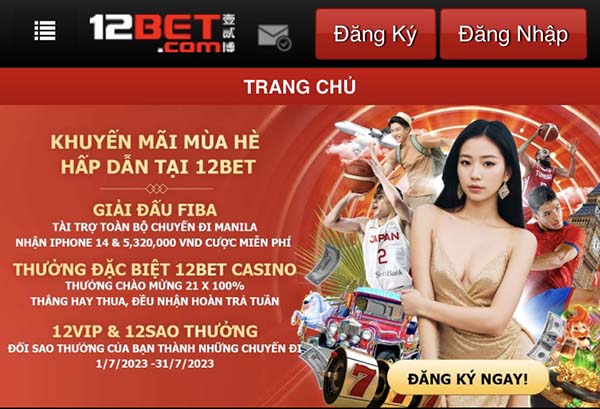 Đăng ký 12bet